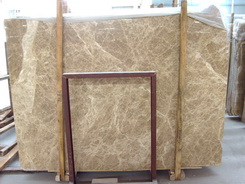 Light Emperador marble slabs